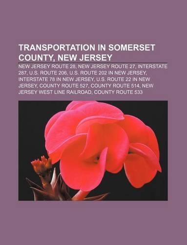 Transportation in Somerset County, New Jersey