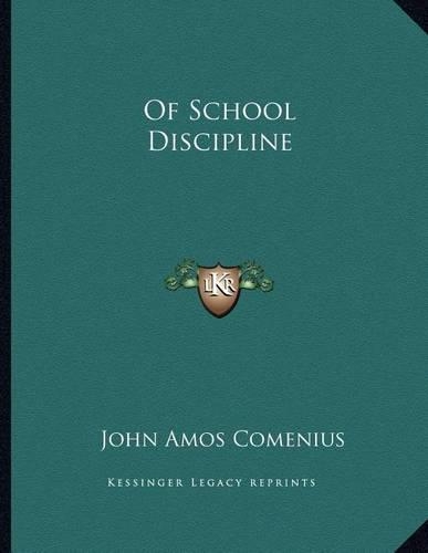 Of School Discipline