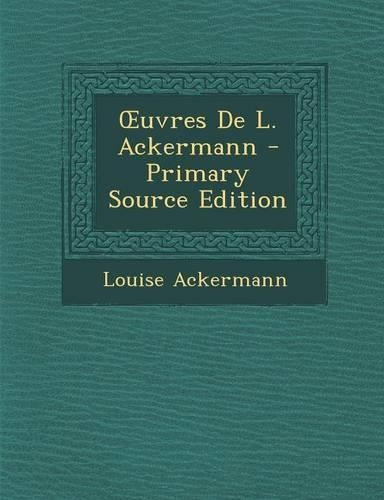 Uvres de L. Ackermann