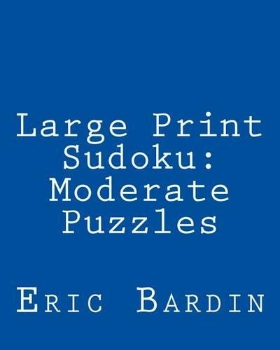 Large Print Sudoku