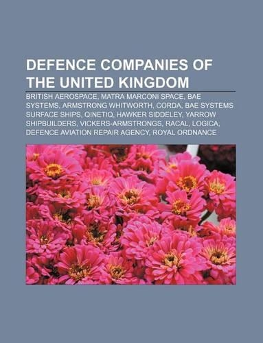 Defence Companies of the United Kingdom