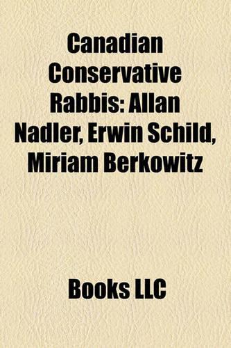 Canadian Conservative Rabbis