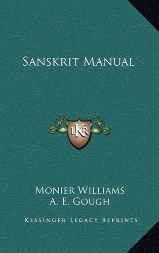 Sanskrit Manual