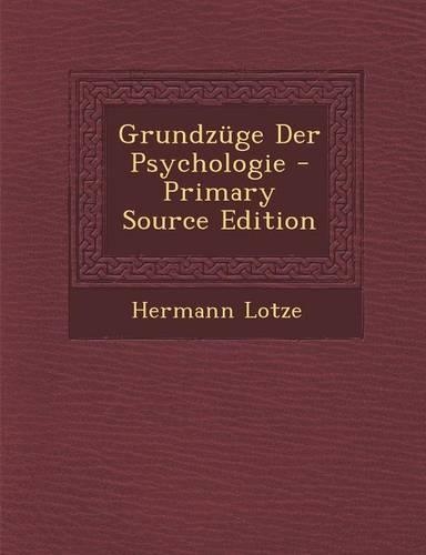 Grundzuge Der Psychologie