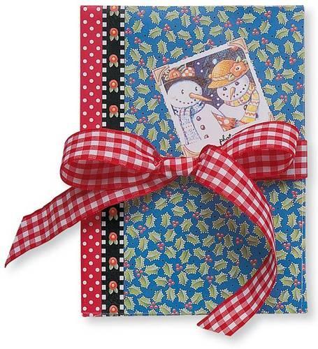 Winter Holiday Accordian Photo Album