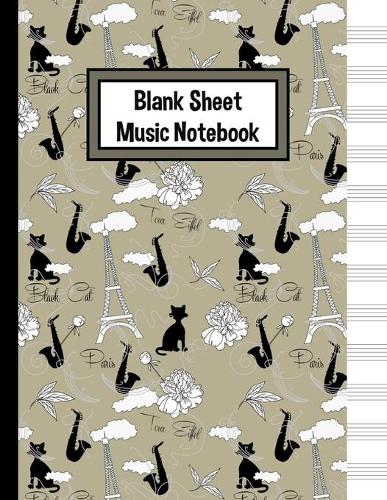 Blank Sheet Music Notebook