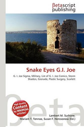 Snake Eyes G.I. Joe: (English)