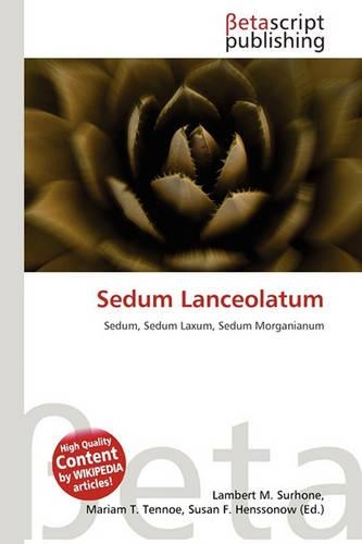 Sedum Lanceolatum: (English)