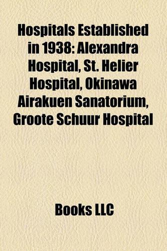 Hospitals Established in 1938