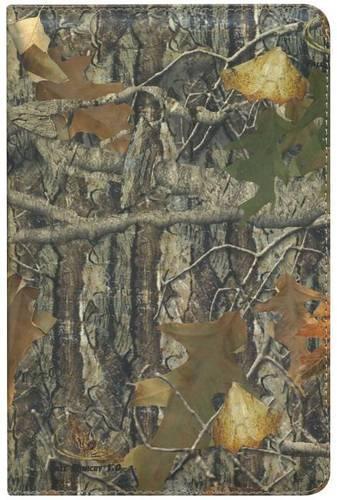 Sportsman's Bible-NKJV-Large Print Compact: New King James Version, Camo Leathertouch