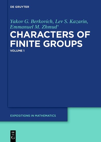 Characters of Finite Groups
