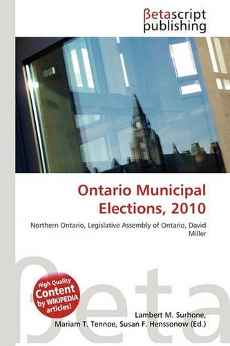 Ontario Municipal Elections, 2010
