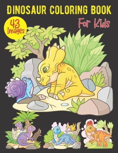 Dinosaur Coloring Book For Kids