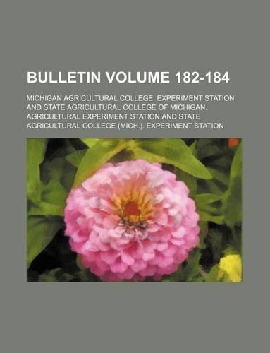Bulletin Volume 182-184