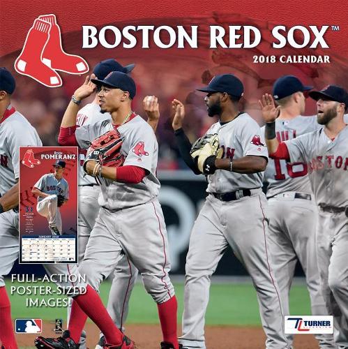 Boston Red Sox 2018 12x12 Team Wall Calendar