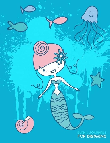 Blank Journals For Drawing: Blank Doodle Draw Sketch Book