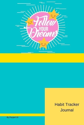 Habit Tracker Journal -126 pages-6x9-Inches