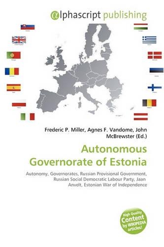 Autonomous Governorate of Estonia: (English)