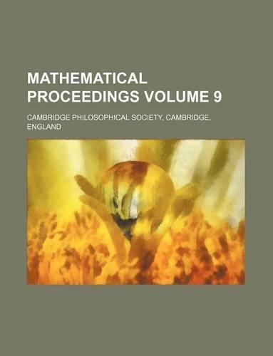 Mathematical Proceedings Volume 9