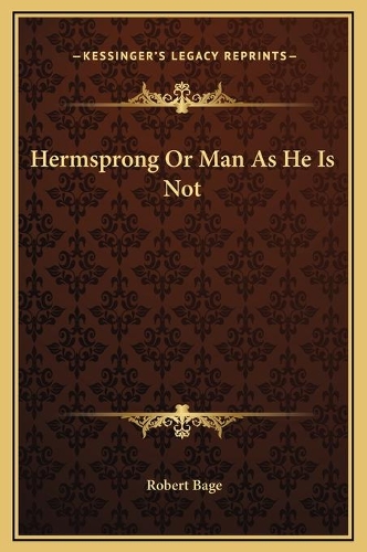 Hermsprong Or Man As He Is Not