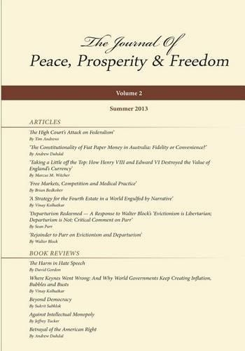 Journal of Peace, Prosperity and Freedom