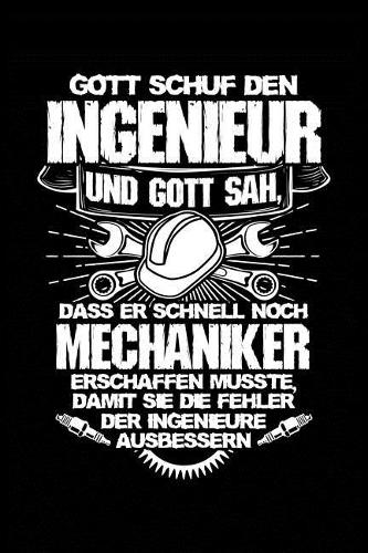 Ingenieursfehler Ausbessern: Notizbuch / Notizheft Für Mechaniker Kfz-Mechaniker Kfz-Mechatroniker Schrauber A5 (6x9in) Dotted Punktraster