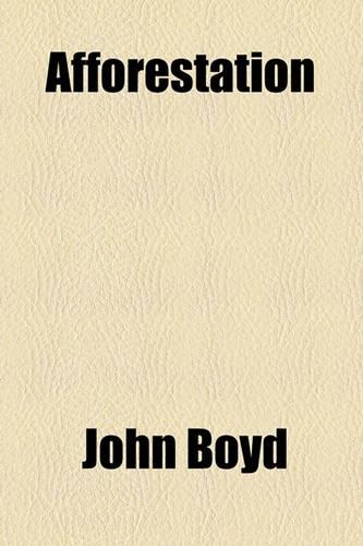 Afforestation: (English)