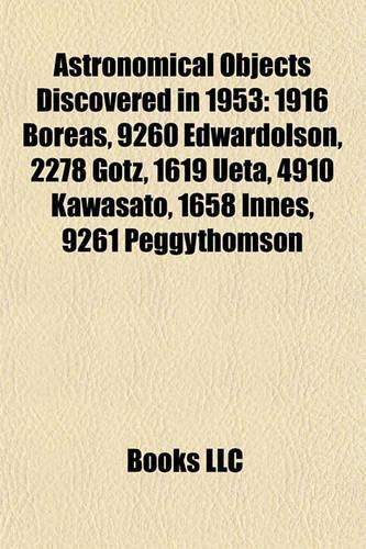 Astronomical Objects Discovered in 1953