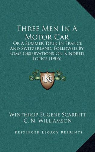 Three Men in a Motor Car
