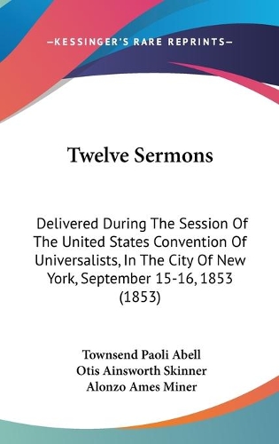 Twelve Sermons