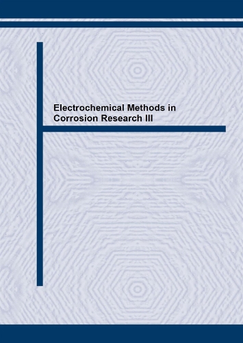 Electrochemical Methods in Corrosion Research III