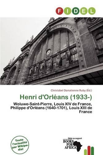 Henri D'Orl ANS (1933-)