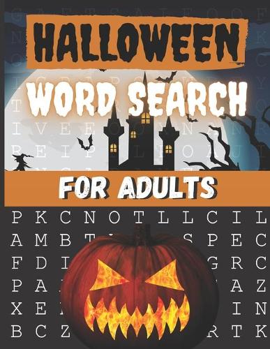 Halloween Word Search for Adults