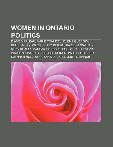 Women in Ontario Politics
