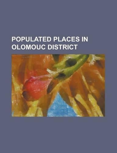 Populated Places in Olomouc District