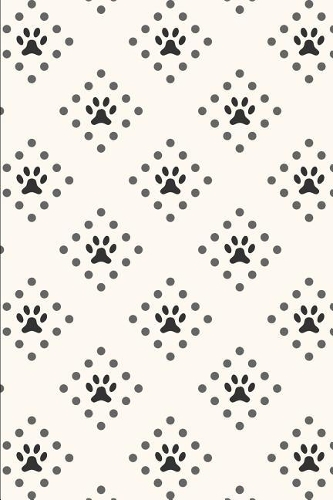 Dog Pattern - Paws and Dots Squared