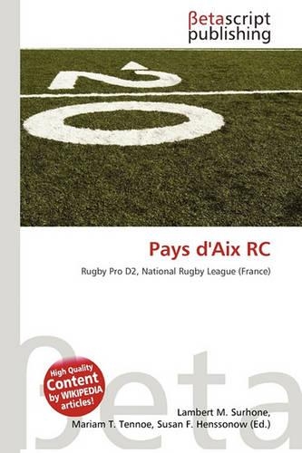 Pays D'Aix Rc: (English)
