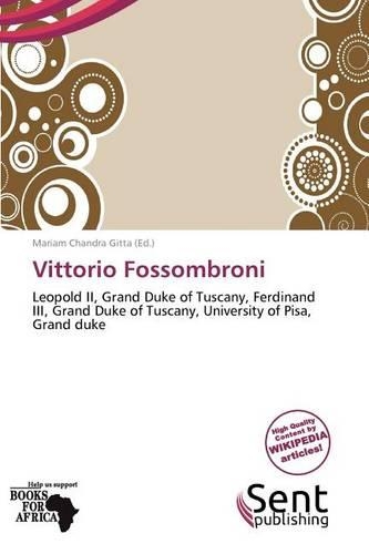 Vittorio Fossombroni: (English)
