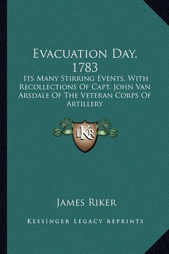 Evacuation Day, 1783