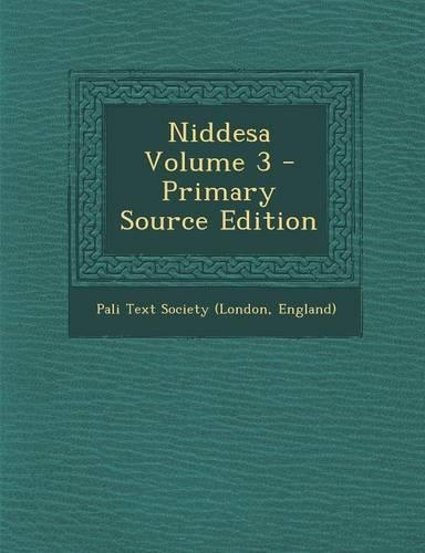 Niddesa Volume 3
