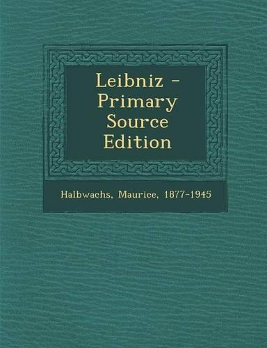 Leibniz - Primary Source Edition