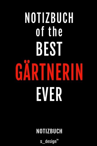 Notizbuch für Gärtner / Gärtnerin