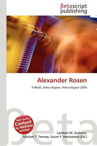 Alexander Rosen: (German)
