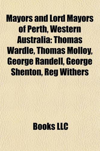 Mayors and Lord Mayors of Perth, Western Australia