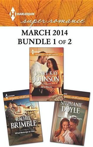 Harlequin Superromance March 2014 - Bundle 1 of 2