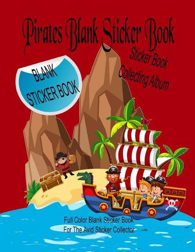 Pirates Blank Sticker Book