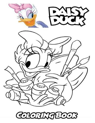 Daisy Duck Coloring Book