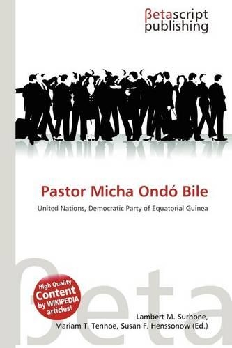 Pastor Micha Ondo Bile