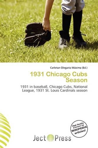 1931 Chicago Cubs Season