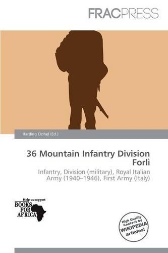 36 Mountain Infantry Division Forl